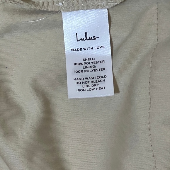 NWT Lulus Radiant  Rose Gold Sequin Fringe Midi Skirt - Size Small - High-Rise - Picture 5 of 6